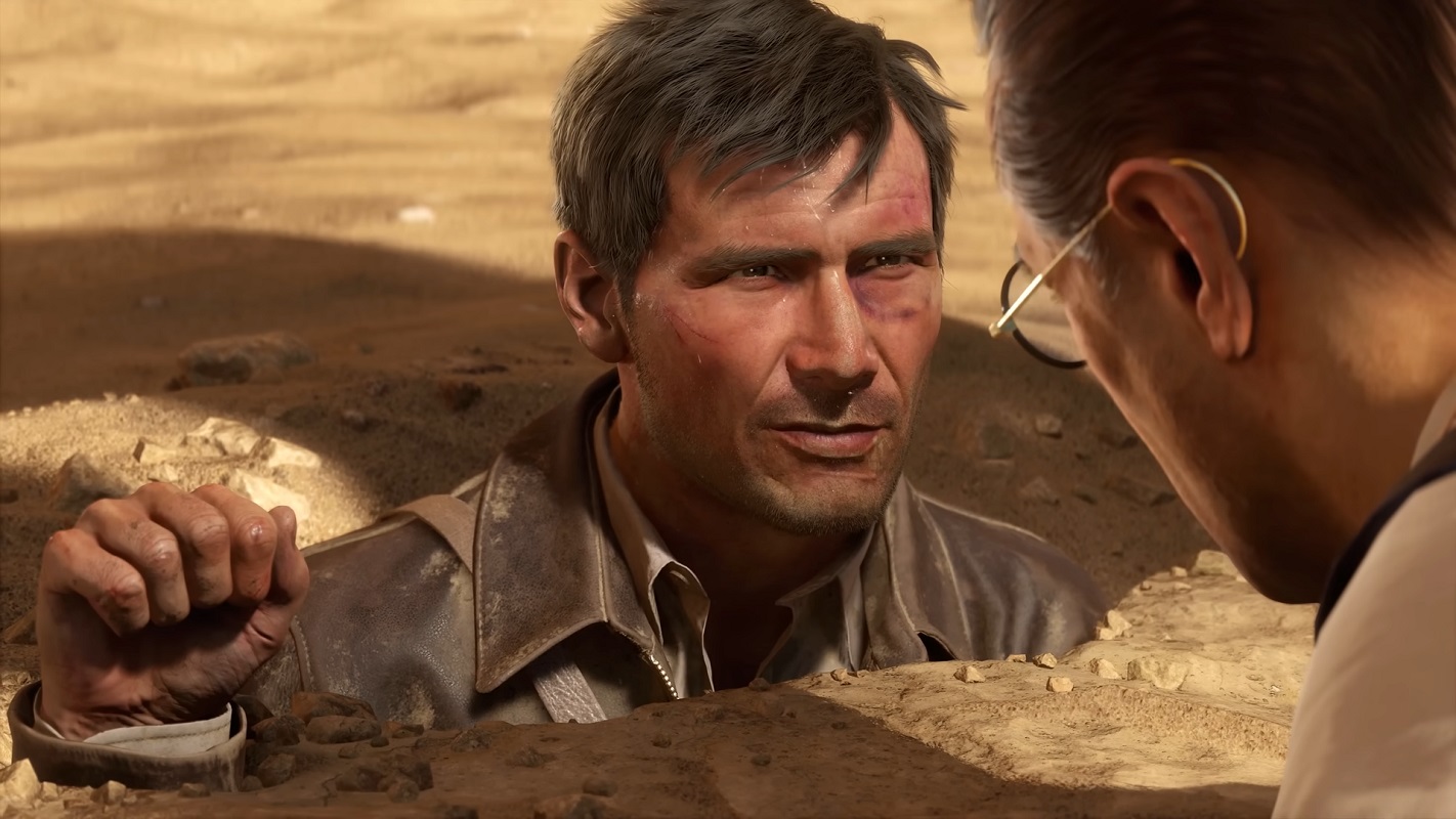 Обложка: скриншот игры Indiana Jones and the Great Circle