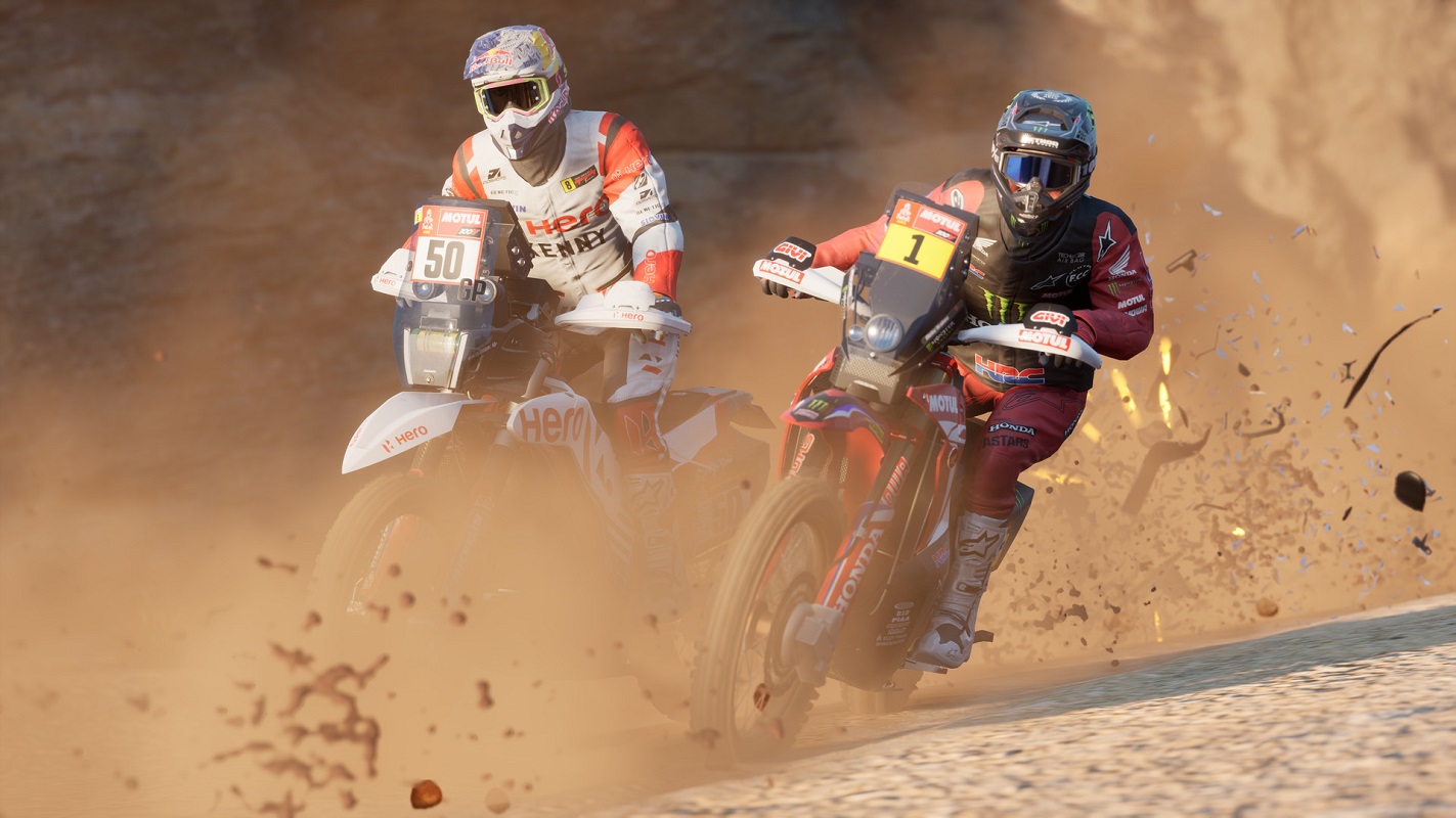 Обложка: скриншот игры Dakar Desert Rally