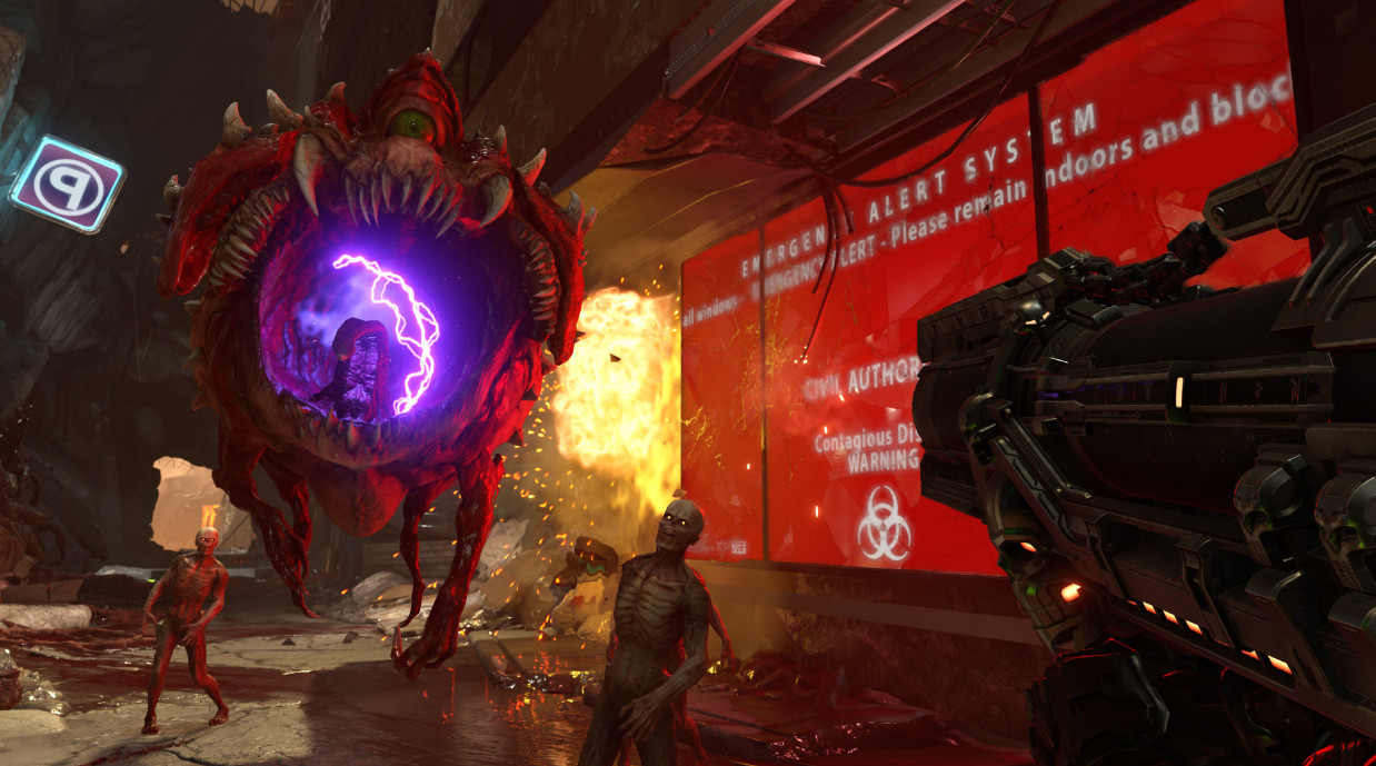 Обложка: скриншот DOOM Eternal