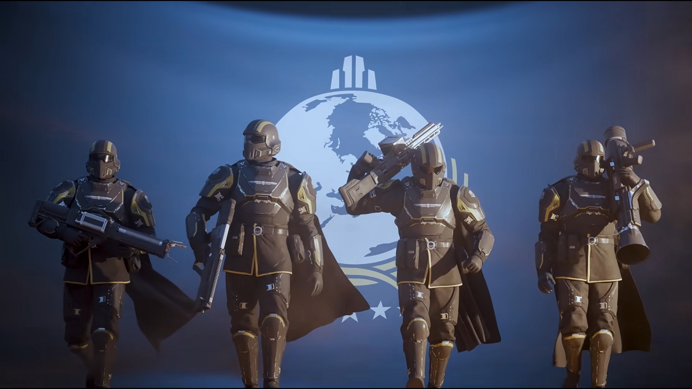 Обложка: скриншот игры Helldivers 2