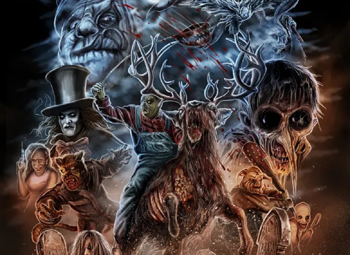 Обложка: постер фильма «Вселенная Пуха: Собрание монстров»