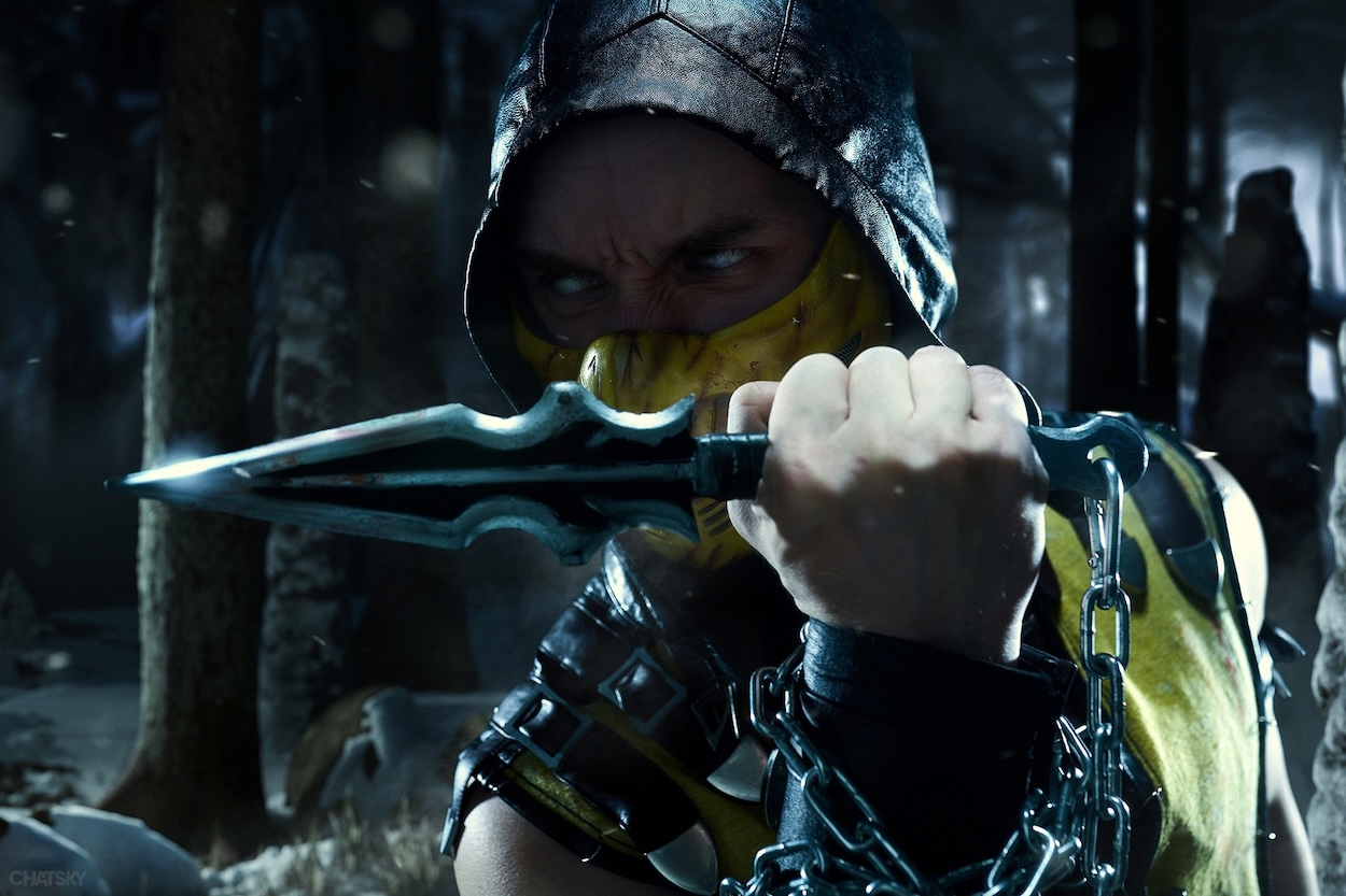 Косплеер показал опасного Скорпиона из файтинга Mortal Kombat