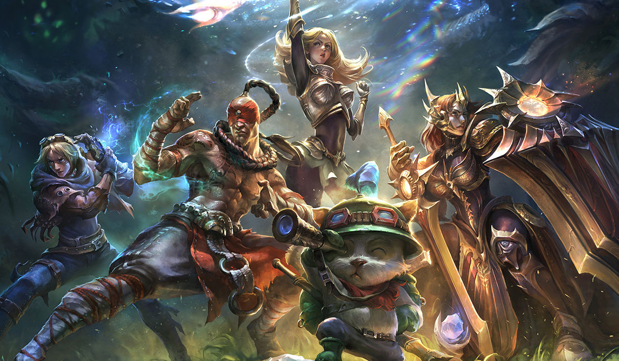 Обложка: постер League of Legends