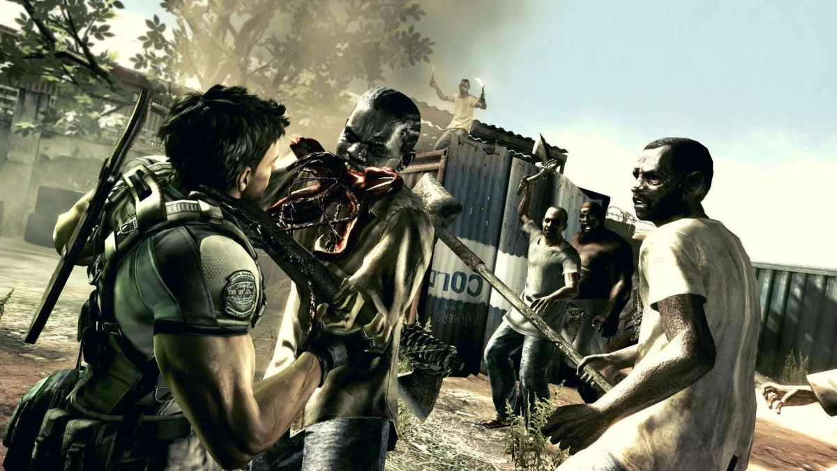 Обложка: видеоигра Resident Evil 5