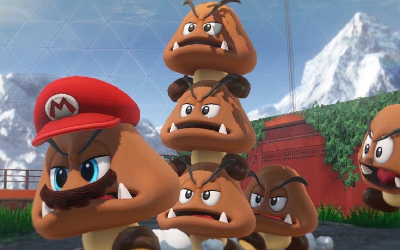 Обложка: скриншот игры Super Mario Odyssey