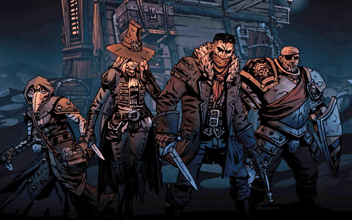 Обложка: арт Darkest Dungeon 2