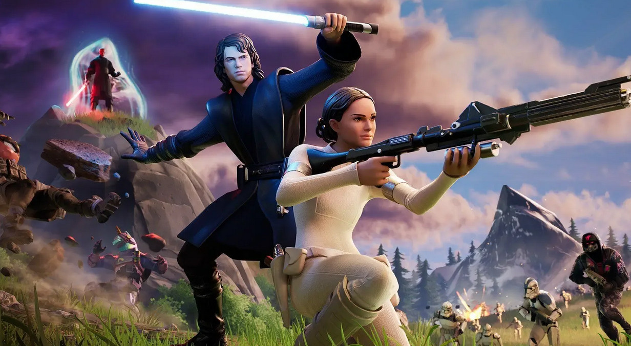 Обложка: постер Fortnite