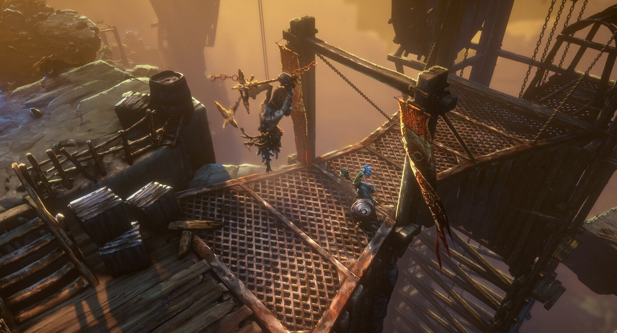 Обложка: скриншот No Rest for the Wicked