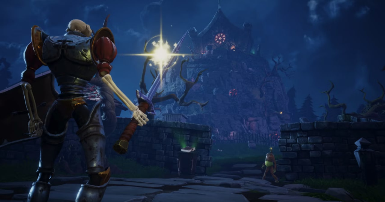 Обложка: скриншот ремейка MediEvil