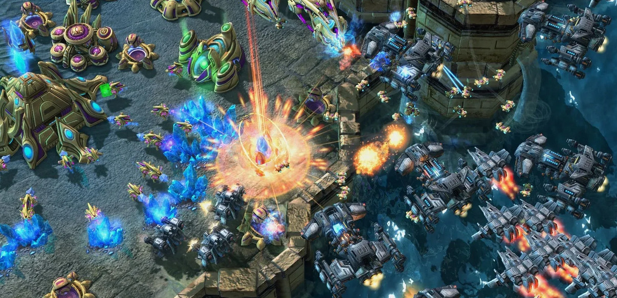 Обложка: скриншот Starcraft 2