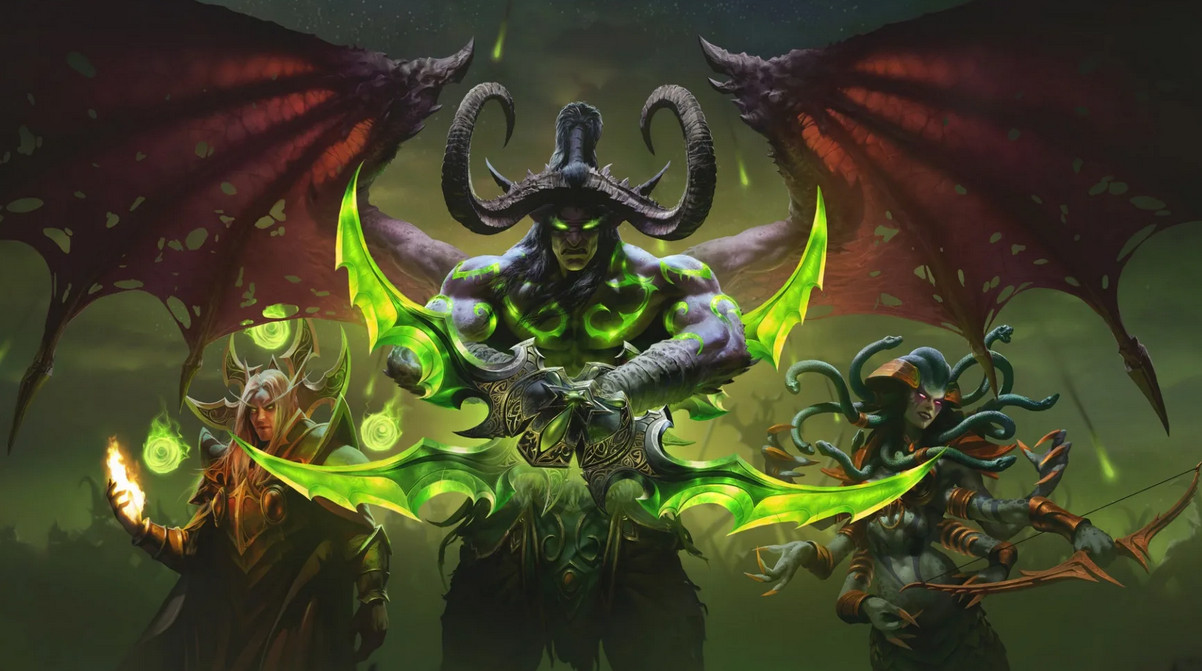 Обложка: постер World of Warcraft