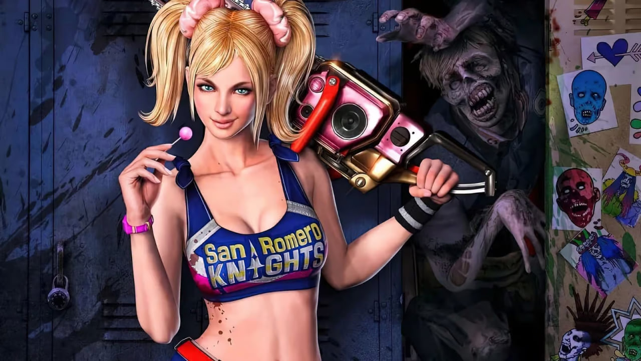 Обложка: постер Lollipop Chainsaw
