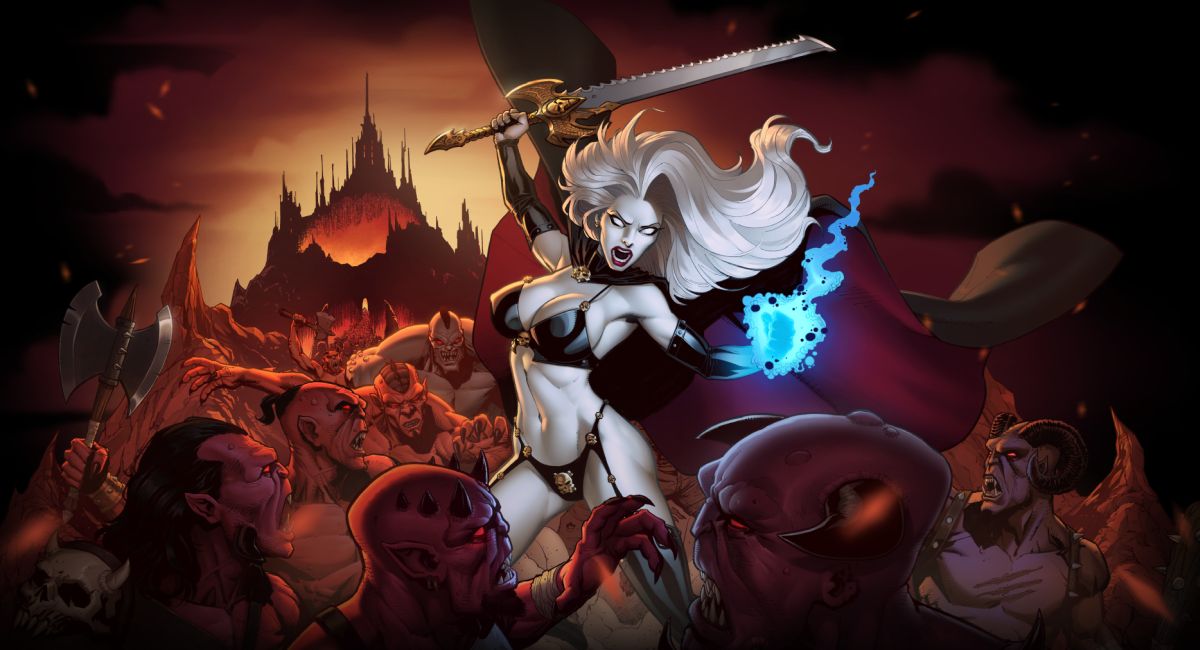 Ретро-боевик Lady Death Demonicron прошёл Kickstarter за 55 часов