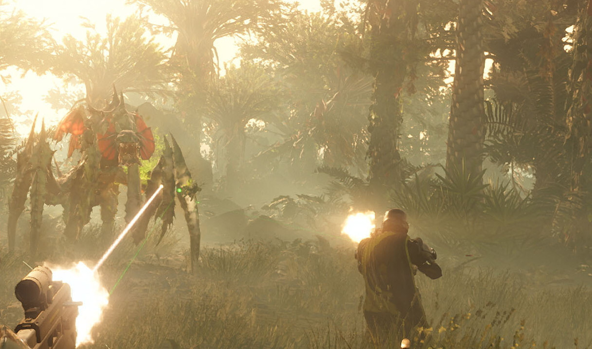 Обложка: скриншот Helldivers 2