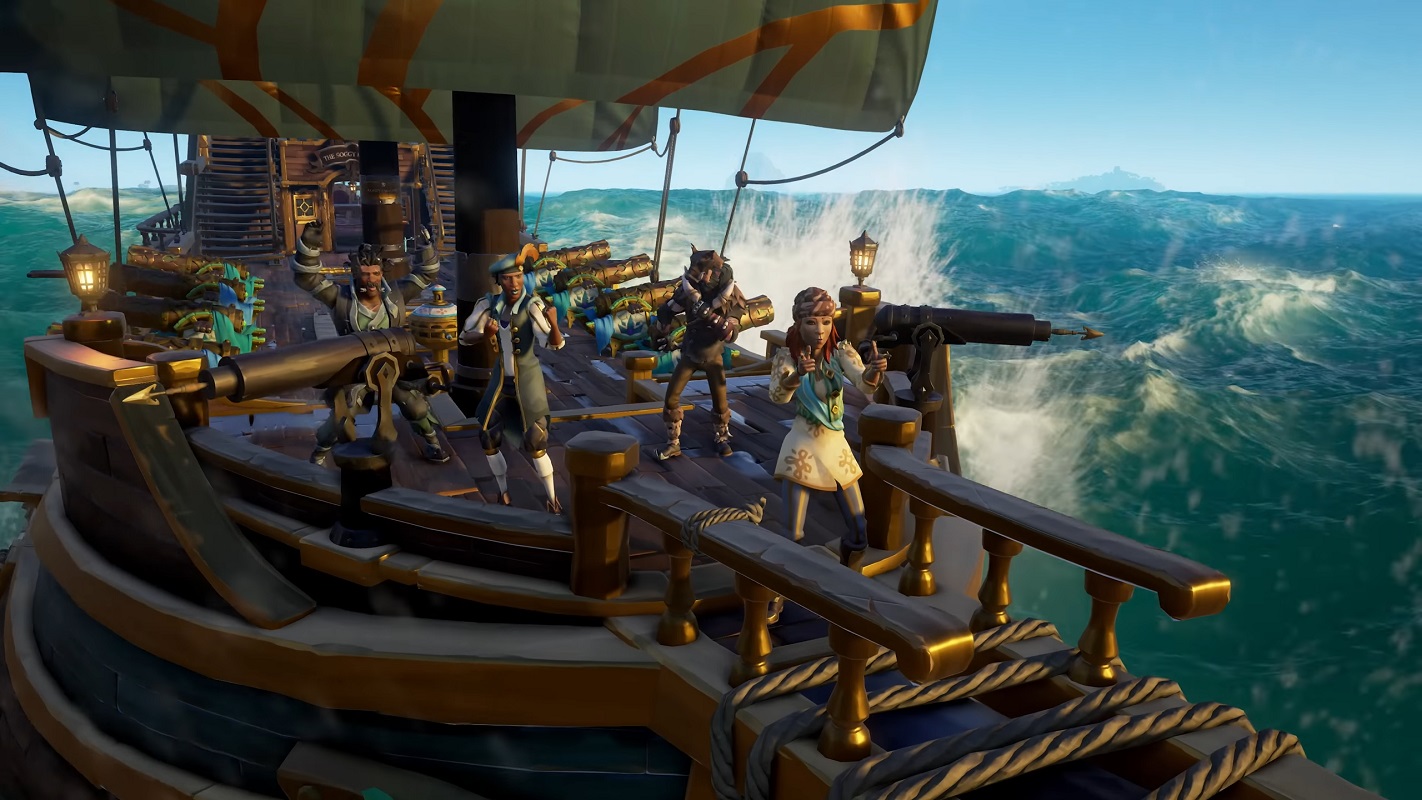Пиратское приключение Sea of Thieves доплыло до PS5