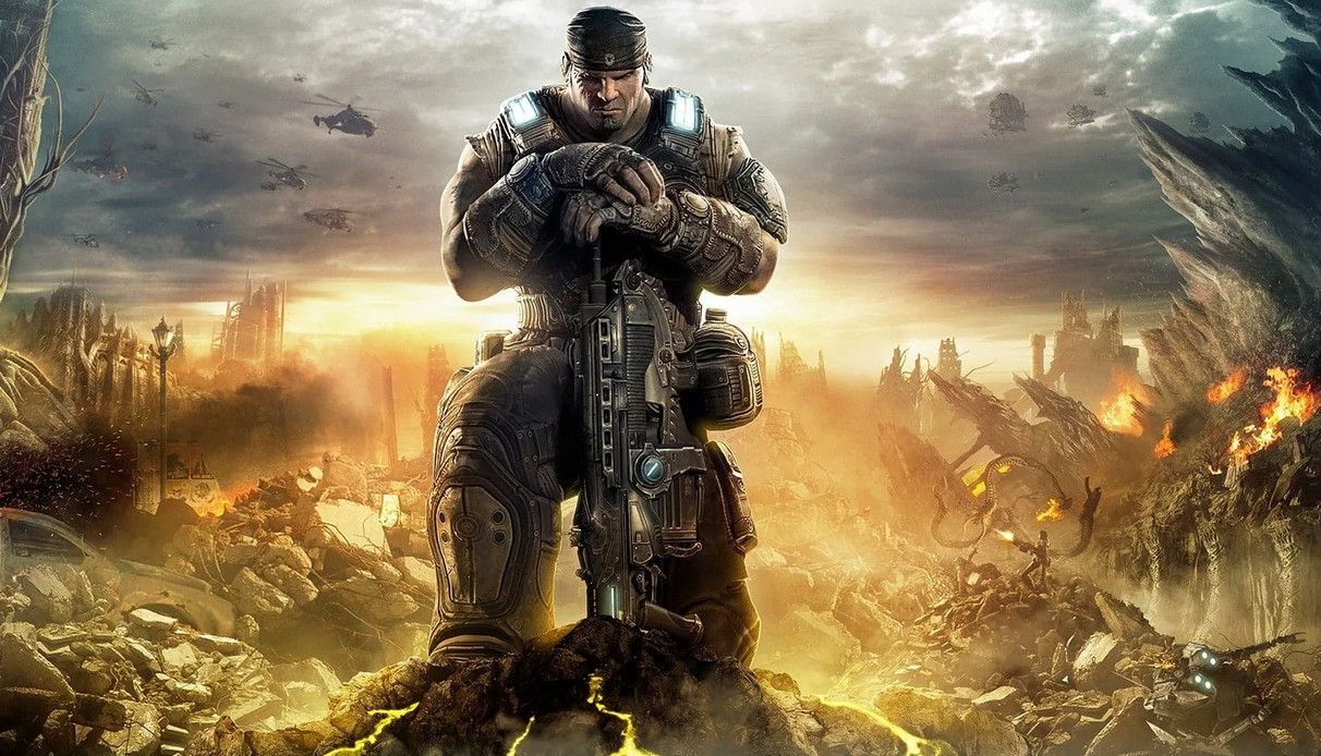 Обложка: постер Gears of War