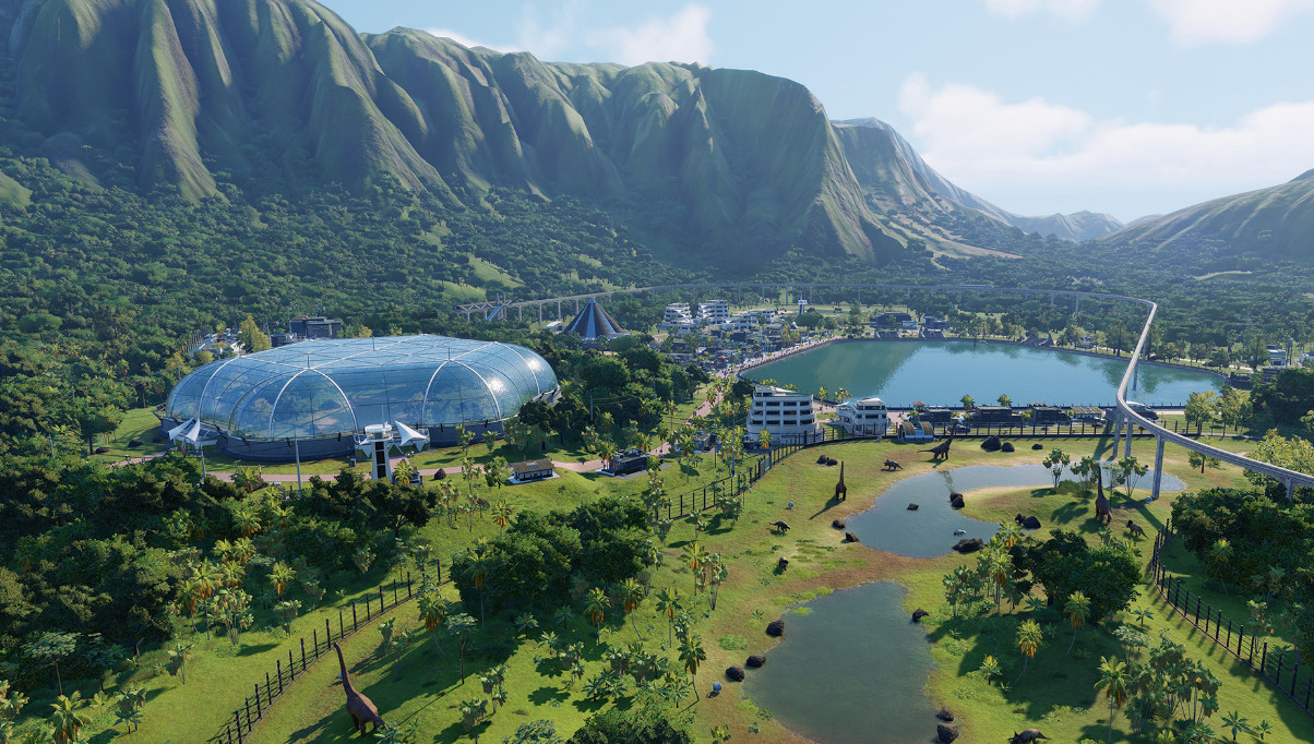 Обложка: скриншот Jurassic World Evolution 2