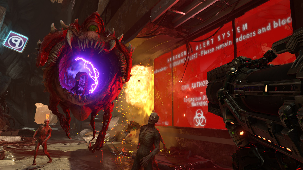 Обложка: скриншот DOOM Eternal