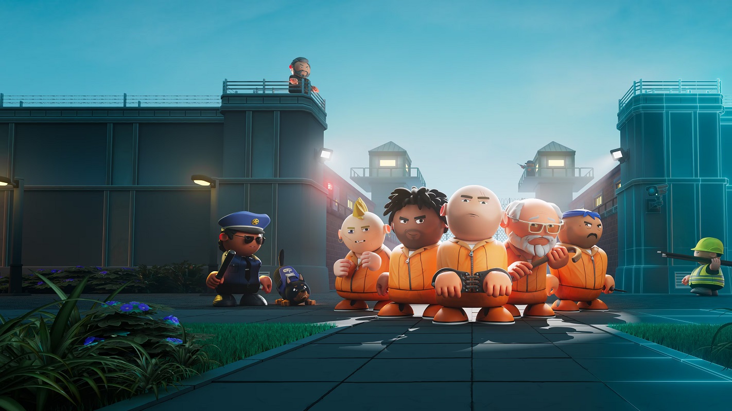 Обложка: скриншот игры Prison Architect 2