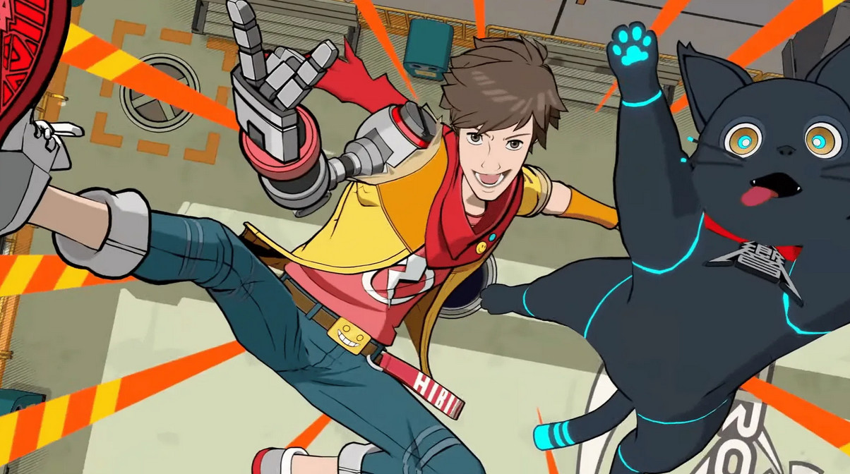 Обложка: скриншот Hi-Fi Rush