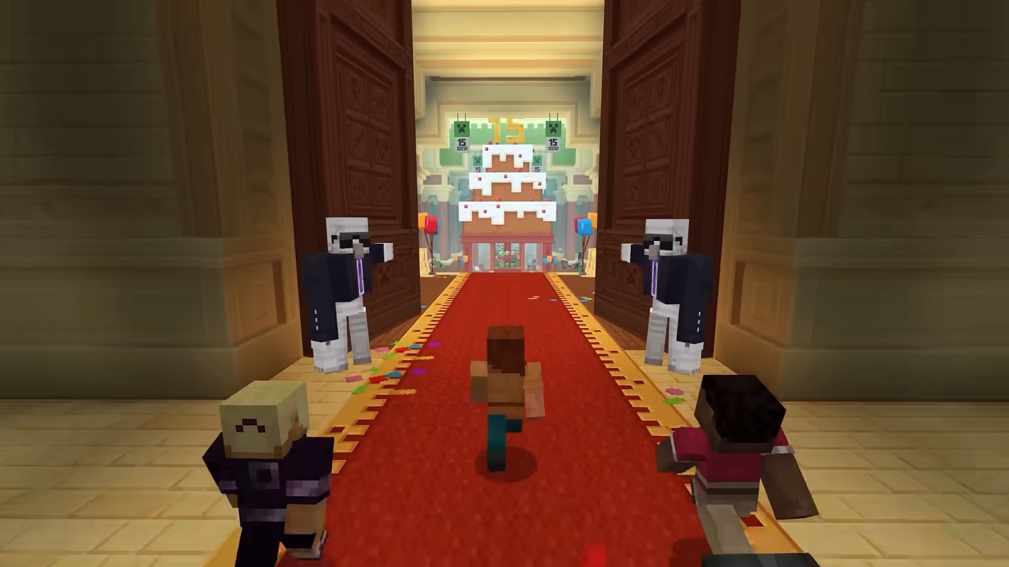 Авторы Minecraft подарили игрокам новую бесплатную карту к юбилею игры
