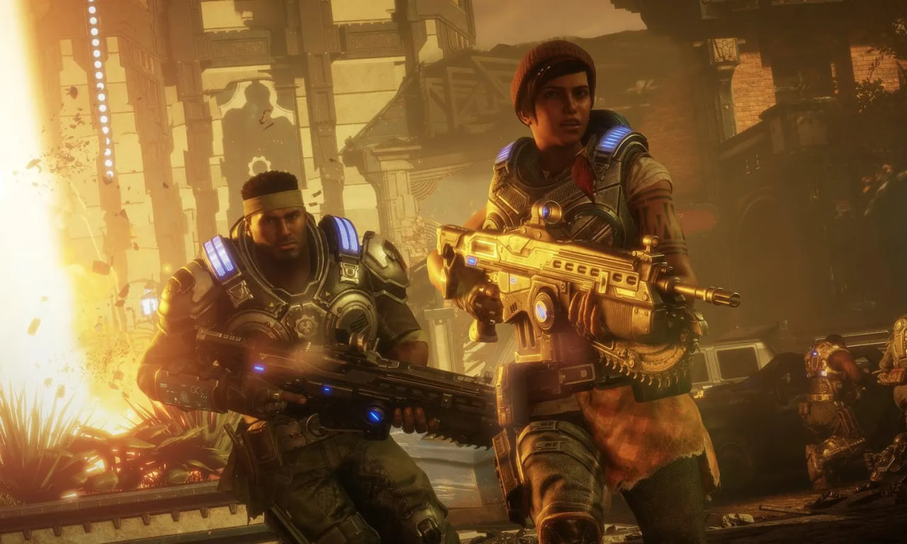 Обложка: скриншот Gears 5