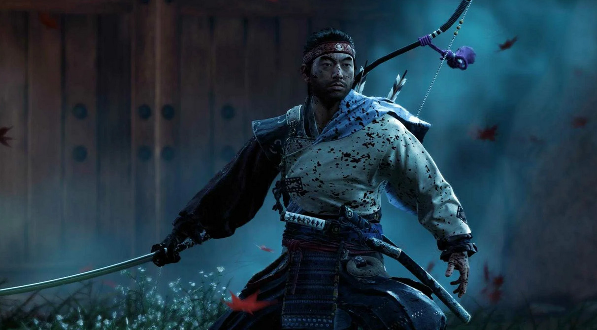 Обложка: скриншот Ghost of Tsushima