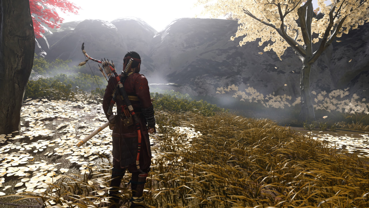 Обложка: скриншот Ghost of Tsushima