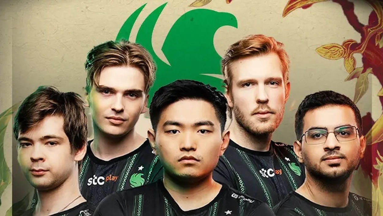 Обложка: Team Falcons