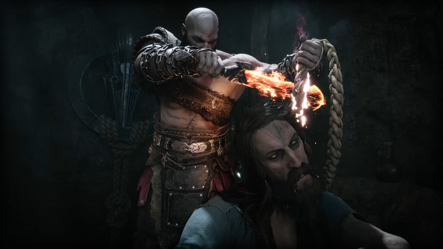 Обложка: скриншот игры God Of War: Ragnarok