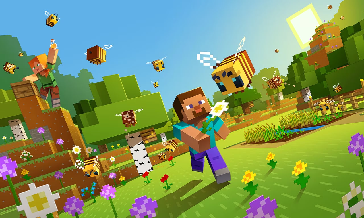 Обложка: скриншот Minecraft