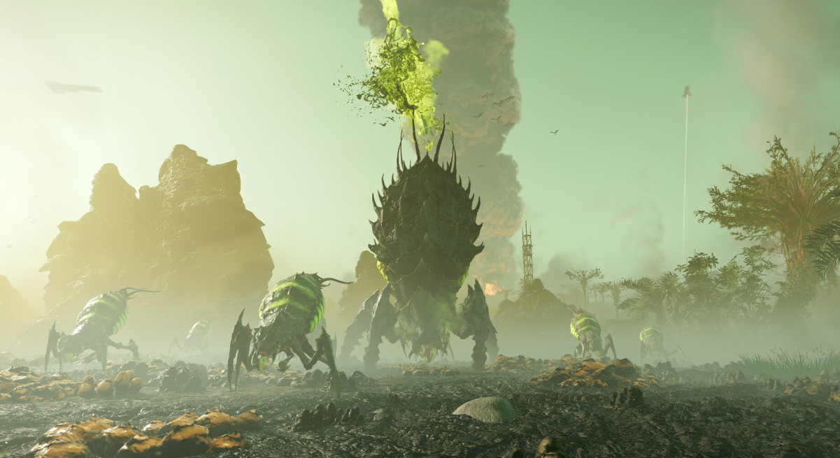 Обложка: скриншот Helldivers 2