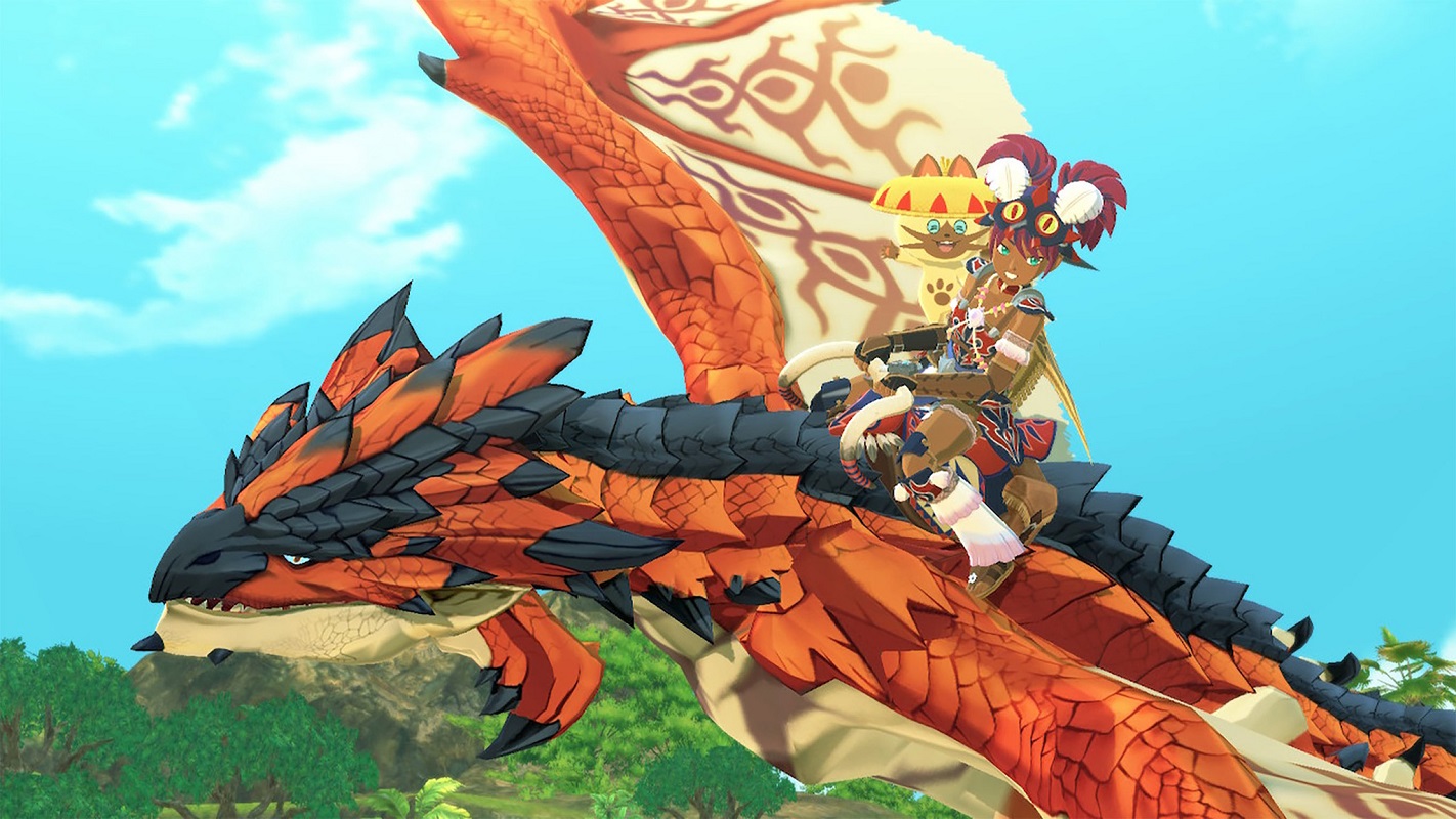 Обложка: скриншот игры Monster Hunter Stories 2: Wings of Ruin