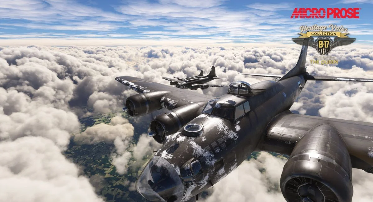 Скриншот B-17G Flying Fortress