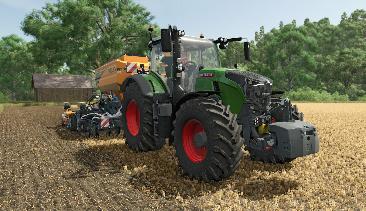 Обложка: скриншот Farming Simulator 25