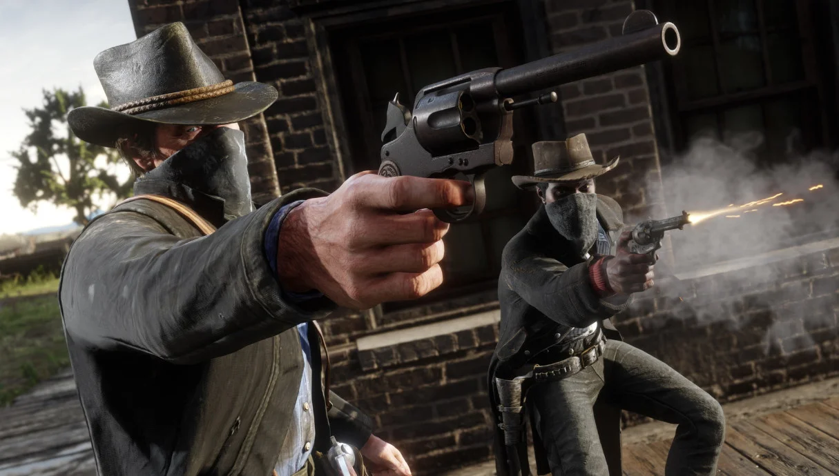 Обложка: скриншот Red Dead Redemption 2