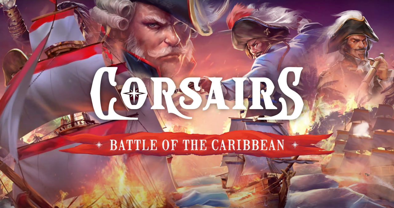 Обложка: постер Corsairs – Battle of the Caribbean