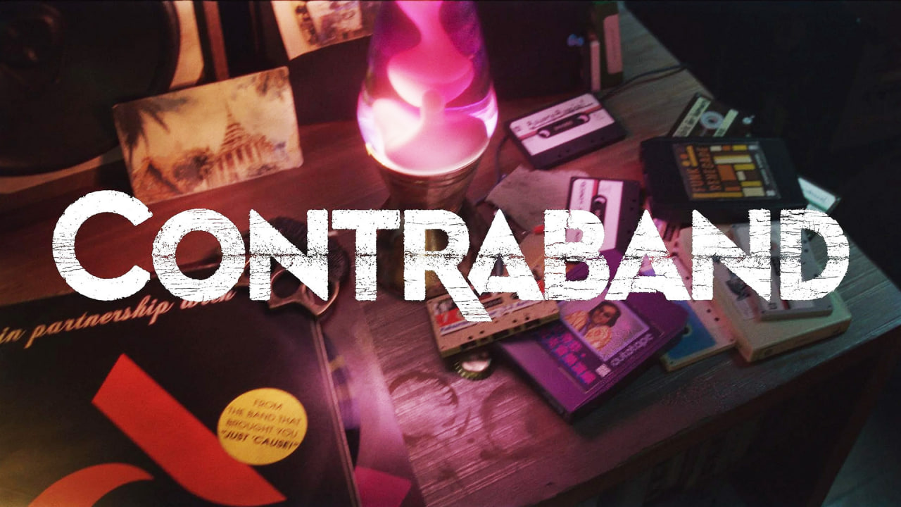 Обложка: логотип Contraband