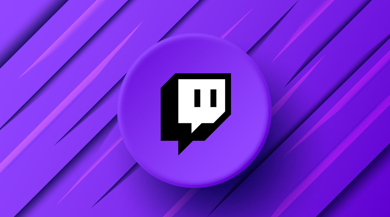 Обложка: логотип Twitch