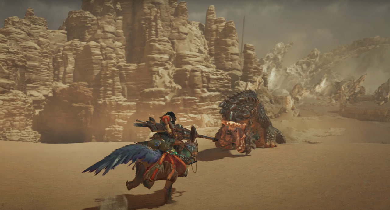 Обложка: скриншот Monster Hunter Wilds