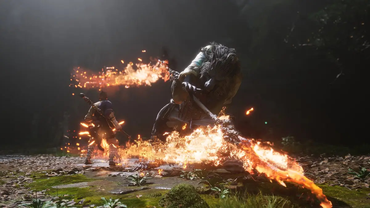 В свежем геймплее Black Myth Wukong показали битву с чудовищными боссами