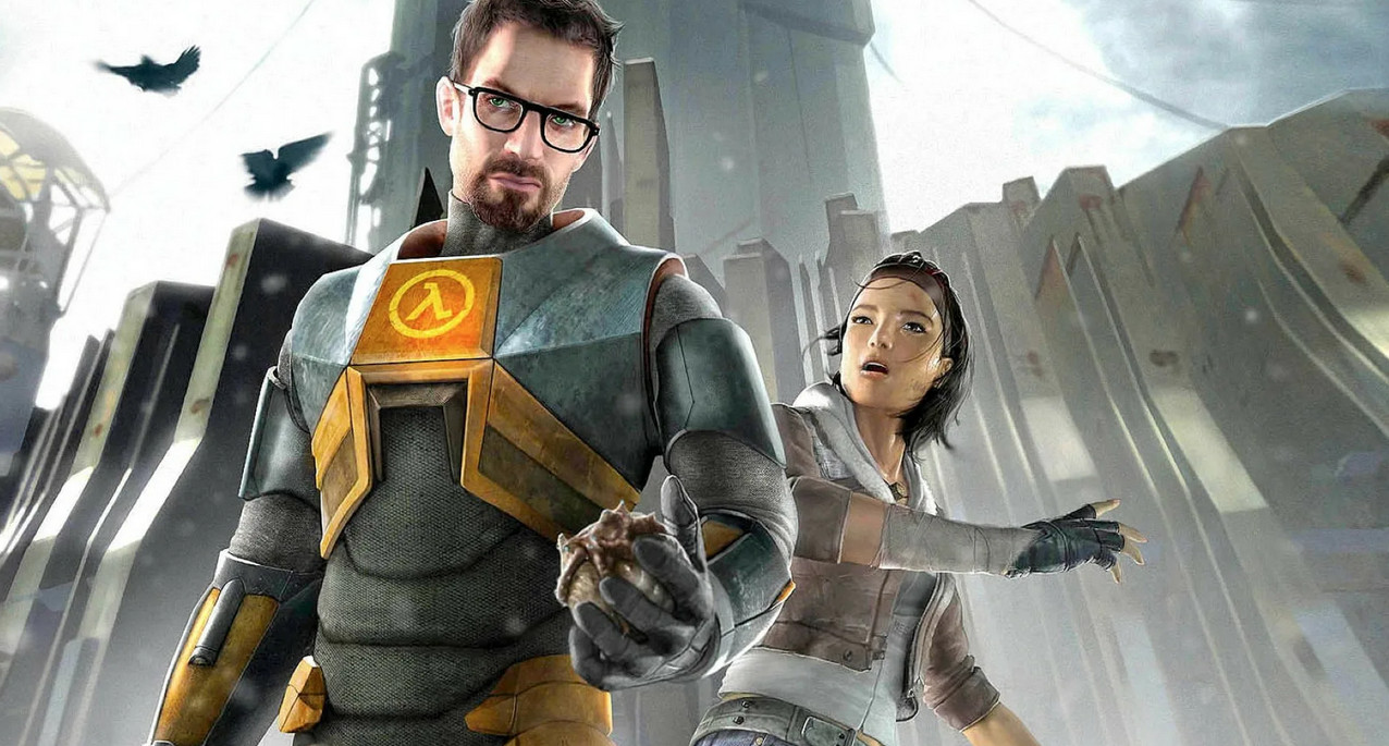 Обложка: постер Half-Life 2