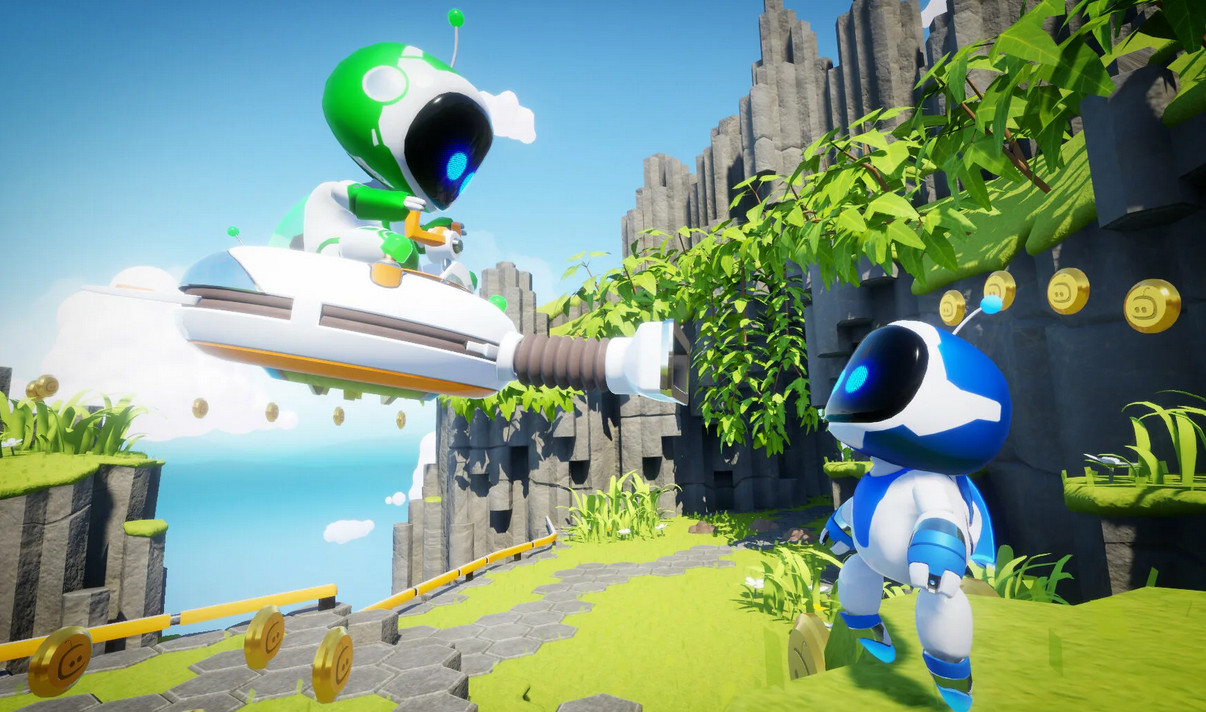 Обложка: скриншот Astro Bot: Rescue Mission