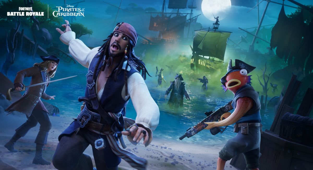 В Fortnite стартовало событие по мотивам «Пиратов Карибского моря»