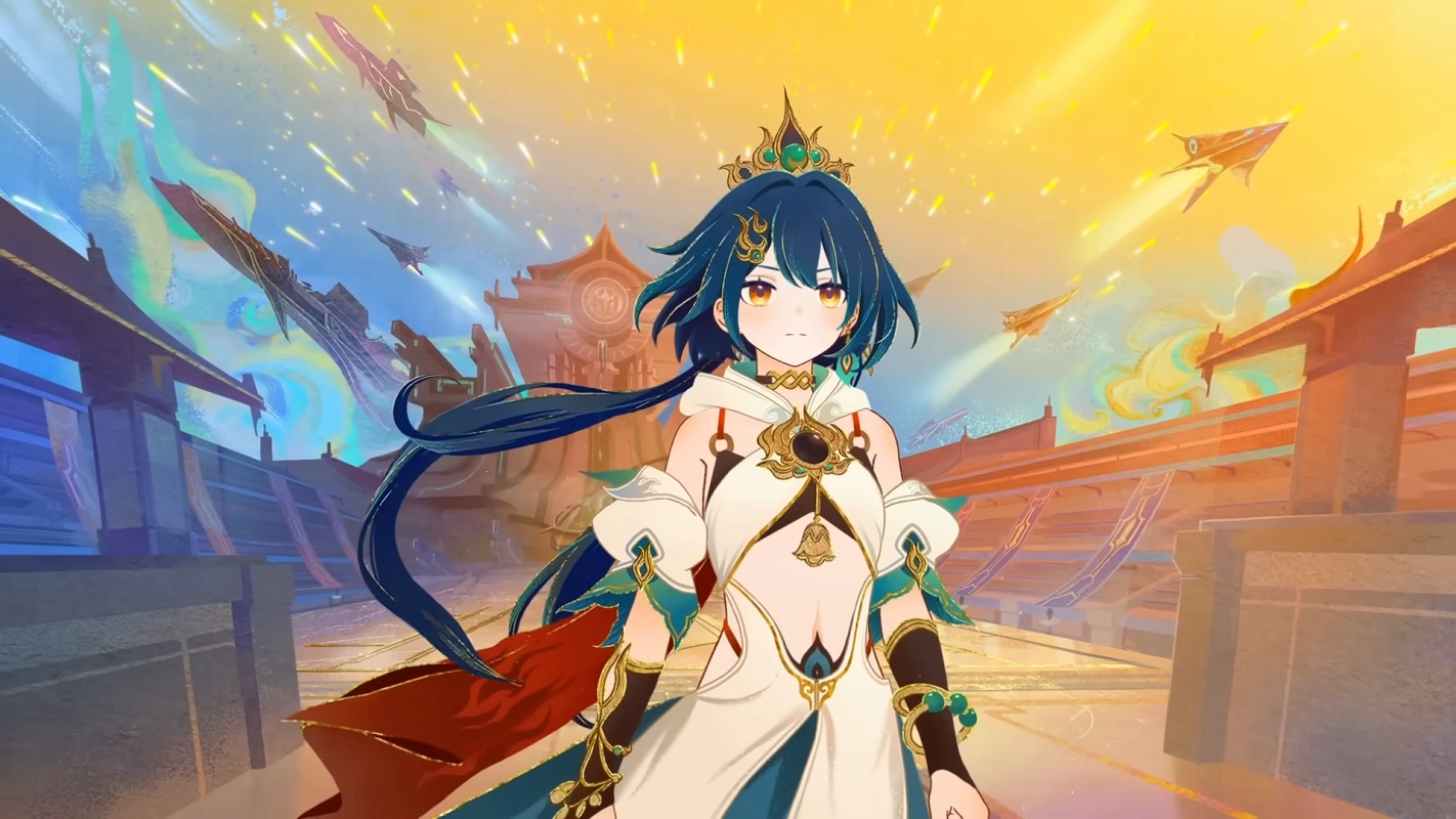 Обложка: скриншот игры Honkai: Star Rail