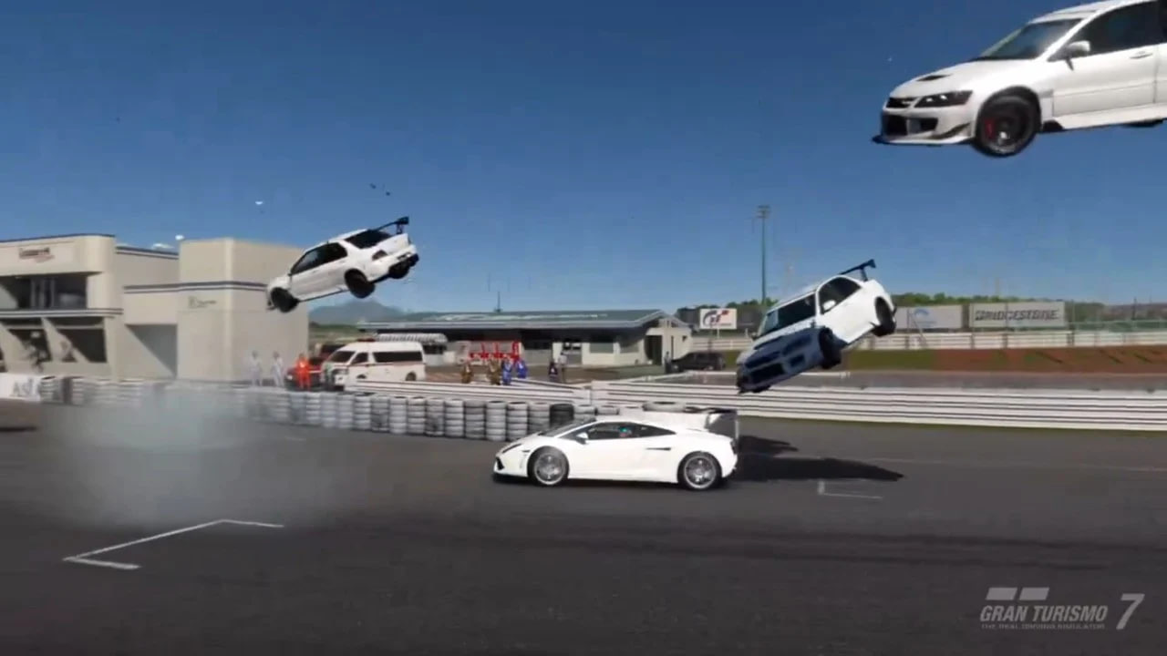 Авторы Gran Turismo 7 извинились перед игроками за «летающие» машины