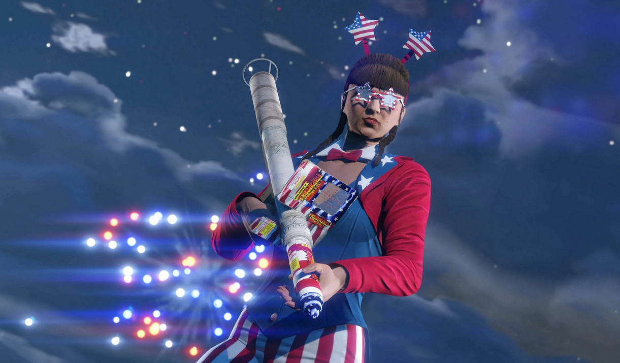 В GTA Online вернулось празднование Дня независимости с тематическими предметами