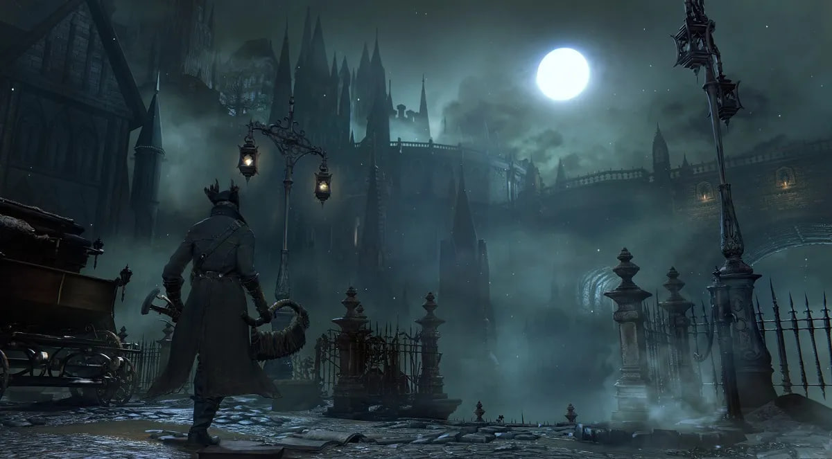 Обложка: скриншот Bloodborne