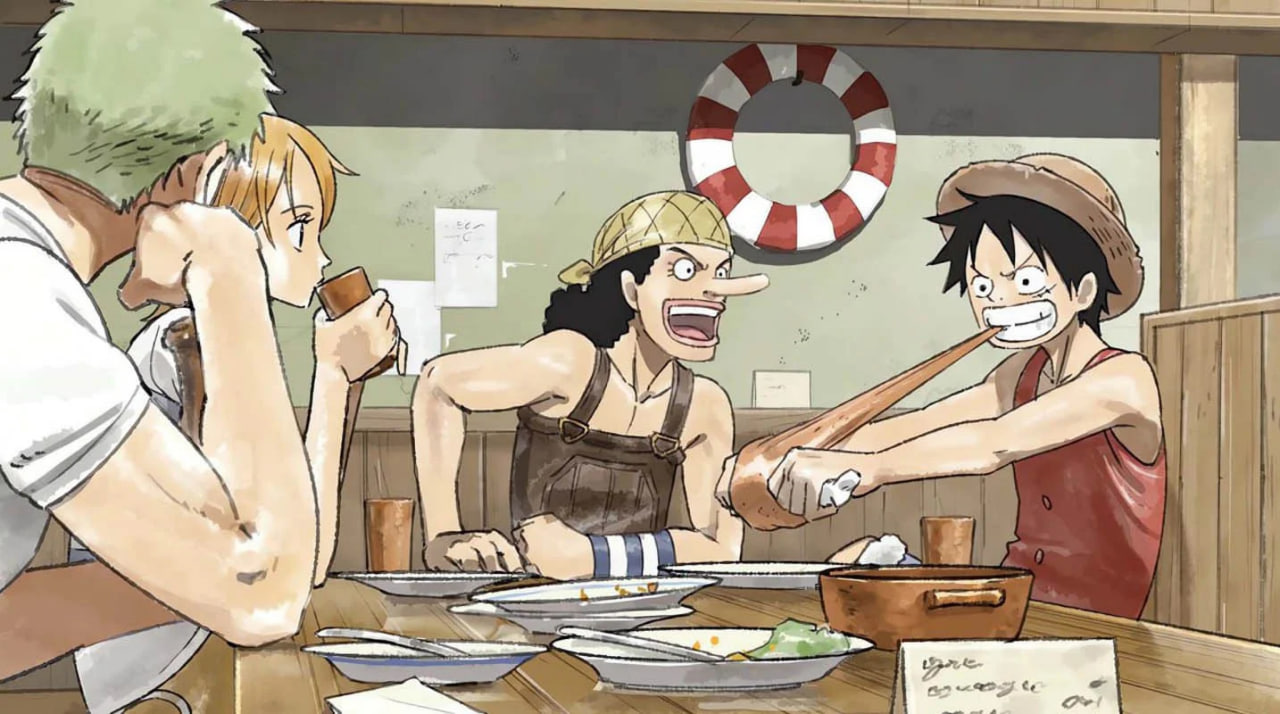 Обложка: кадр аниме One Piece