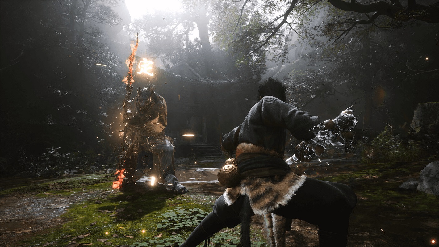 Обложка: скриншот игры Black Myth: Wukong